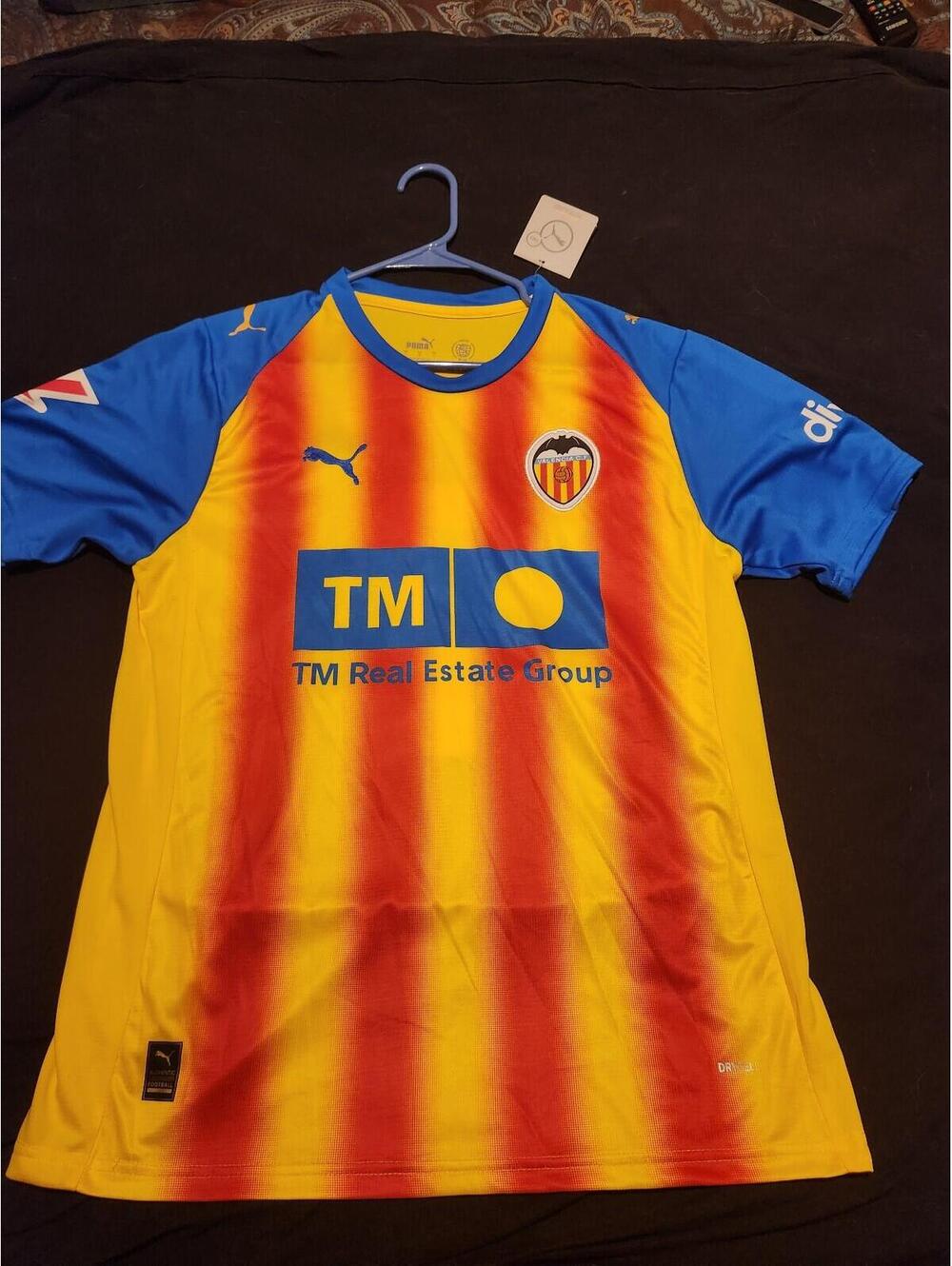 Valencia CF 2025/2026 David Villa Spain Third Soccer Jersey Size L